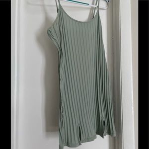 Ocean green bodycon dress